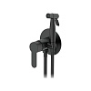 Смеситель с гигиеническим душем Frap H801-6, черный, F72801-6