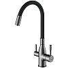 Смеситель для кухни Frap H69 поворотный, F4396-15