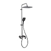 Душевая стойка Frap H202-9, оружейная сталь, F24202-9
