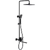 Душевая стойка Frap H62, черный, F2462