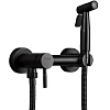 Смеситель с гигиеническим душем Frap, черный, F7503-6