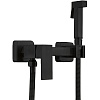 Смеситель с гигиеническим душем Frap, черный, F7504-6