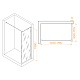 Душевая перегородка RGW WA-002G, 70 см, 35100207-16 - изображение 2