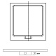 Душевой поддон RGW STA 16330199-04, 90x90, черный - изображение 2