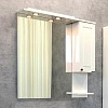 Шкаф с зеркалом Comforty Севилья, 80 см, 00003132625CF