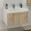 Тумба с раковиной Comforty Рига 00004139026CF Дуб сонома