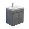 Тумба с раковиной Comforty Осло 00-00000835CF Бетон светлый