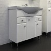 Тумба с раковиной Comforty Сочи 00004134639CF Белый