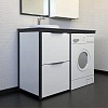Тумба с раковиной под стиральную машину Comforty Лозанна, 120 см, 00-00014813CF