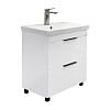 Тумба с раковиной Comforty Кама 00-00018648CF Белый