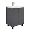 Тумба с раковиной Comforty Лима 00-00019240CF Антрацит