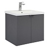 Тумба с раковиной Comforty Лима 00-00019236CF Антрацит