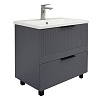 Тумба с раковиной Comforty Лима 00-00019179CF Антрацит