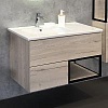 Тумба с раковиной Comforty Мальме 00-00004200CF