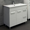 Тумба с раковиной Comforty Модена М 00-00001644CF Белый
