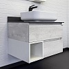 Тумба с раковиной Comforty Прага, 75.5 см, 00-00014832CF