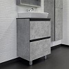 Тумба с раковиной Comforty Эдинбург 00-00004763CF Бетон светлый