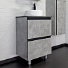 Тумба с раковиной Comforty Эдинбург 00-00004767CF Бетон светлый