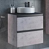 Тумба с раковиной Comforty Эдинбург 00-00005701CF Бетон светлый