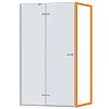 Душевая перегородка Maxonor Dedio PL-SE201ACL 100