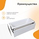 Ванна Radomir Патрисия 170x70 1-01-0-0-1-331Ч, белый - изображение 2