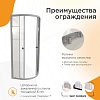 Душевой угол Radomir Берген RD стекла прозрачные
