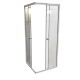 Душевой угол Radomir Берген SQ, 80x80, белый, 1-09-1-0-0-3460 - изображение 2