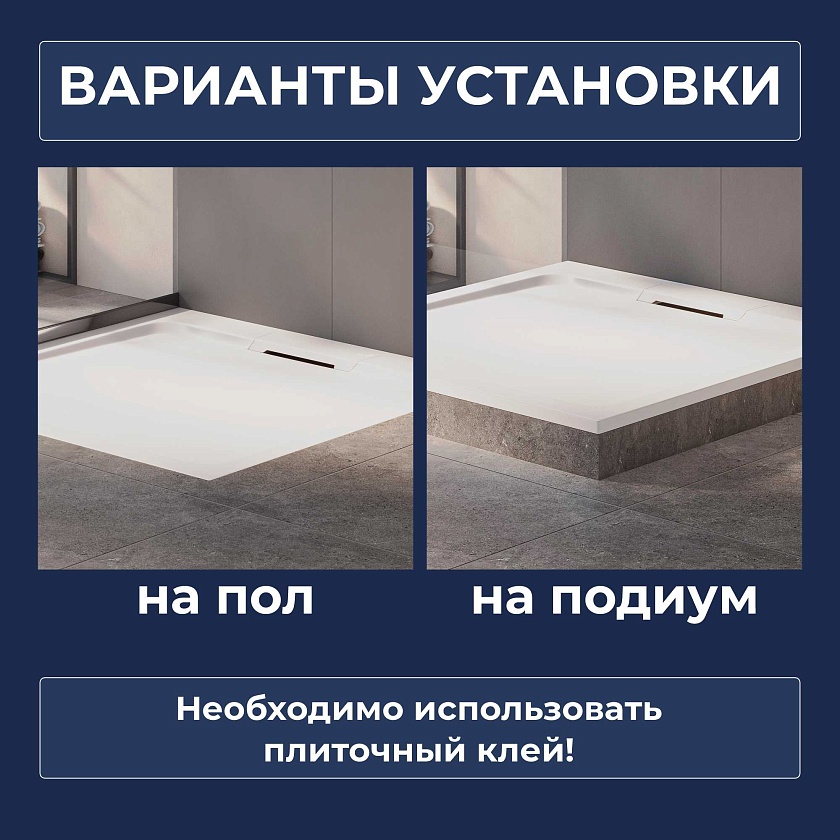 Душевой поддон RGW CER 19170372-01, 120x70