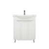 Тумба с раковиной Corozo Мирра SD-00001515 белый