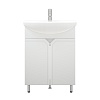 Тумба с раковиной Corozo Сириус SD-00001438 белый