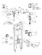 Инсталляция для унитаза Grohe Rapid SL 38772001, хром - изображение 2
