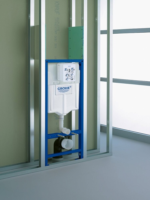 Инсталляция для унитаза Grohe Rapid SL 38721001, хром