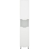Шкаф-пенал Corozo Мирра, 35 см, белый, SD-00001517