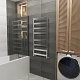 Полотенцесушитель водяной Grota Brezza 530x1200 NM Хром матовый - изображение 3
