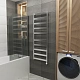 Полотенцесушитель электрический Grota Brezza 530x1500 NM EL Хром матовый - изображение 3