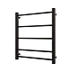 Полотенцесушитель водяной Grota Simple 530x600 N RAL 9005 Черный - изображение 2