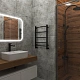 Полотенцесушитель водяной Grota Simple 430x600 N RAL 9005 Черный - изображение 2