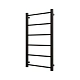 Полотенцесушитель водяной Grota Simple 430x800 N RAL 9005 Черный - изображение 2