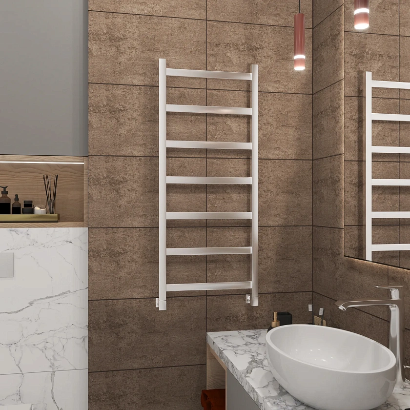Полотенцесушитель водяной Grota Soffi 430x1000 NP Хром глянцевый