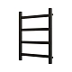 Полотенцесушитель водяной Grota Soffi 430x600 N RAL9005 Черный - изображение 2