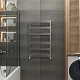 Полотенцесушитель водяной Grota Brezza 530x900 NM Хром матовый - изображение 4