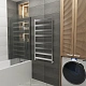 Полотенцесушитель водяной Grota Brezza 630x1200 NM Хром матовый - изображение 3