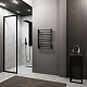 Полотенцесушитель водяной Grota Eco calma 480x600 N RAL9005 Черный - изображение 3