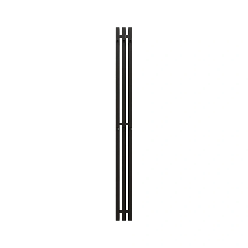 Полотенцесушитель водяной Grota Corsa 130x1500 N RAL9005 Черный