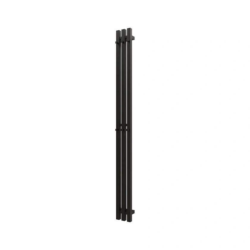 Полотенцесушитель водяной Grota Corsa 130x1500 N RAL9005 Черный