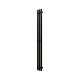 Полотенцесушитель водяной Grota Corsa 130x1500 N RAL9005 Черный - изображение 2