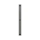 Полотенцесушитель водяной Grota Corsa 130x1800 N RAL9005 Черный - изображение 1