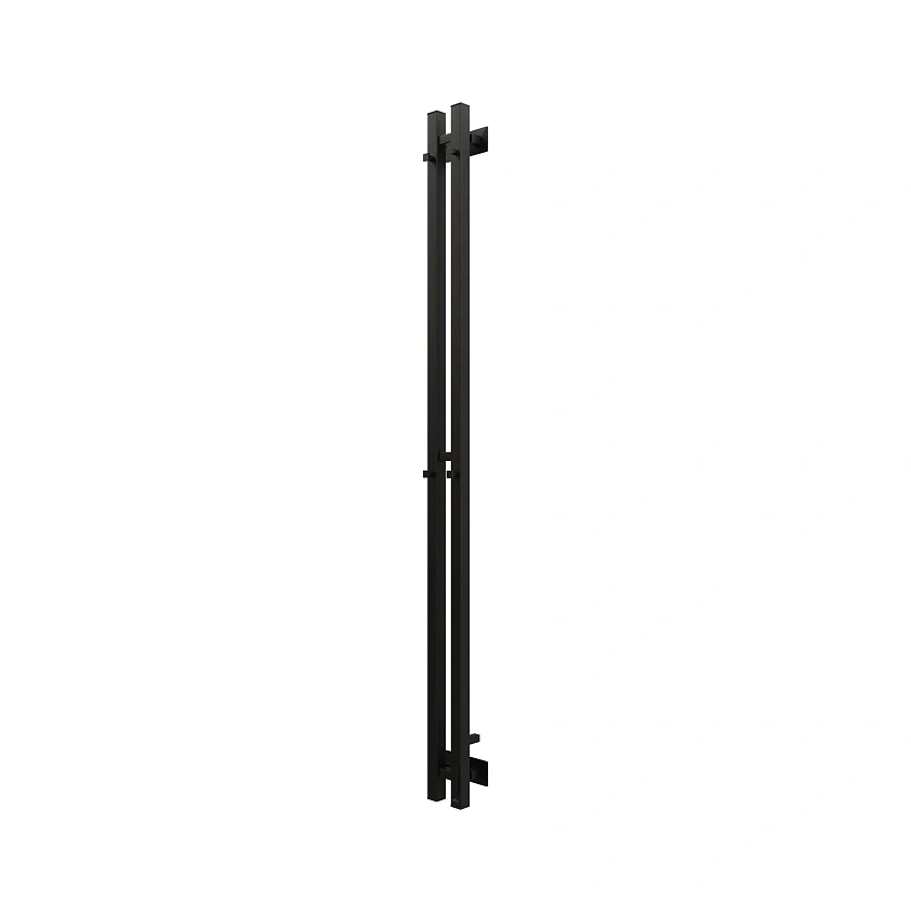 Полотенцесушитель электрический Grota Corsa K 100х1500 N RAL9005 EL Черный