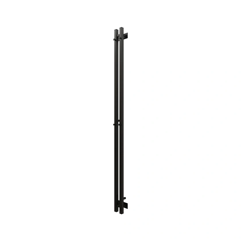 Полотенцесушитель электрический Grota Corsa K 100х1800 N RAL9005 EL Черный