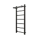 Полотенцесушитель водяной Grota Simple P 430x1000 N RAL 9005 Черный - изображение 2